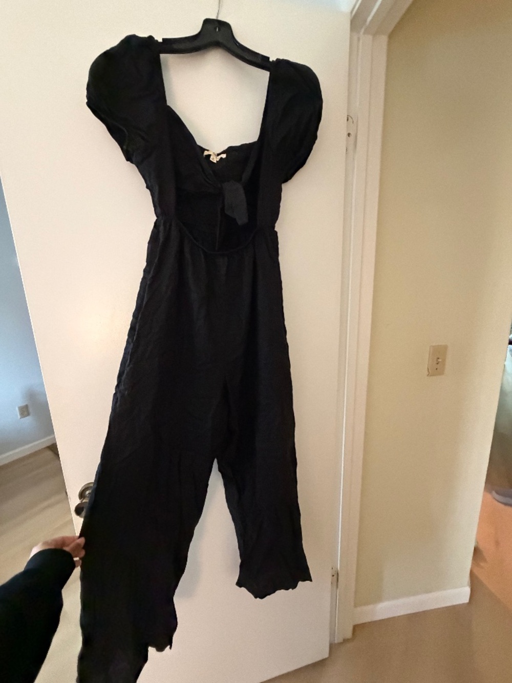 Black jumpsuit